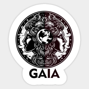 Gaia Earth Goddes Sticker